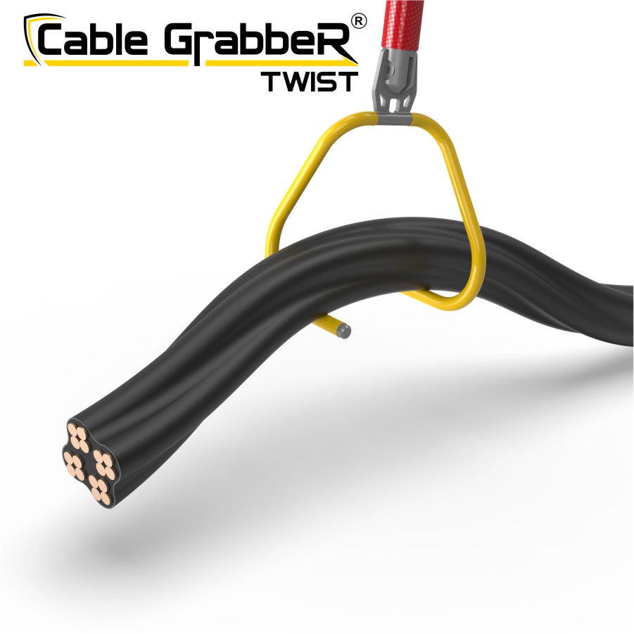 Инструмент безопасности для ручного перемещения кабелей, рукавов, труб Cable GrabbeR TWIST STCGT 150