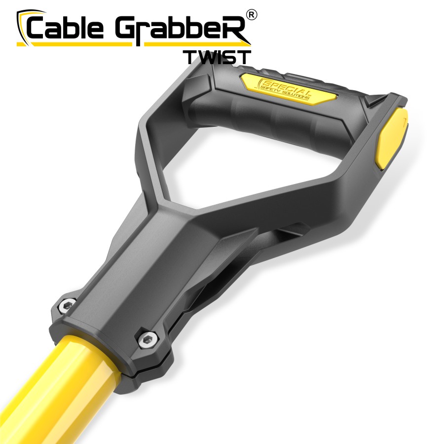 Инструмент безопасности для ручного перемещения кабелей, рукавов, труб Cable GrabbeR TWIST STCGT 120