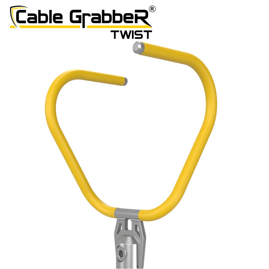 Инструмент безопасности для ручного перемещения кабелей, рукавов, труб Cable GrabbeR TWIST STCGT 150